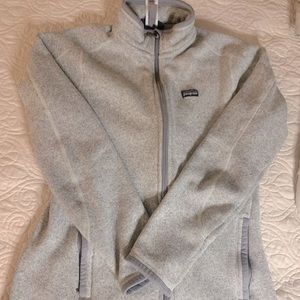 Grey Patagonia Zip-Up